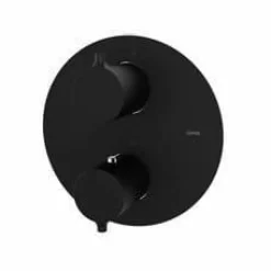 Parte Externa Termostático De Empotrar Negro Estilo Premium Colección TIME 47157020 – GRB Mixers