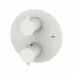 Parte Externa Termostático De Empotrar Blanco Estilo Premium Colección TIME 47157010 – GRB Mixers