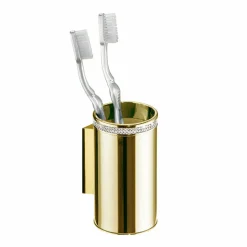 Portacepillos Pared – Oro-Blanco Modelo Carmen – 6646050 – Manillons Torrent