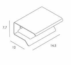 Portarrollos Con Tapa Acabado Verde Reseda Modelo Slim – 2304/2364VR – Manillons Torrent