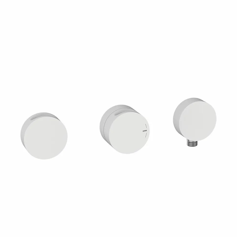 Termostática Horizontal 2/3 Salidas Blanco Estilo Cool Colección INCOOL 90103001 – GRB Mixers