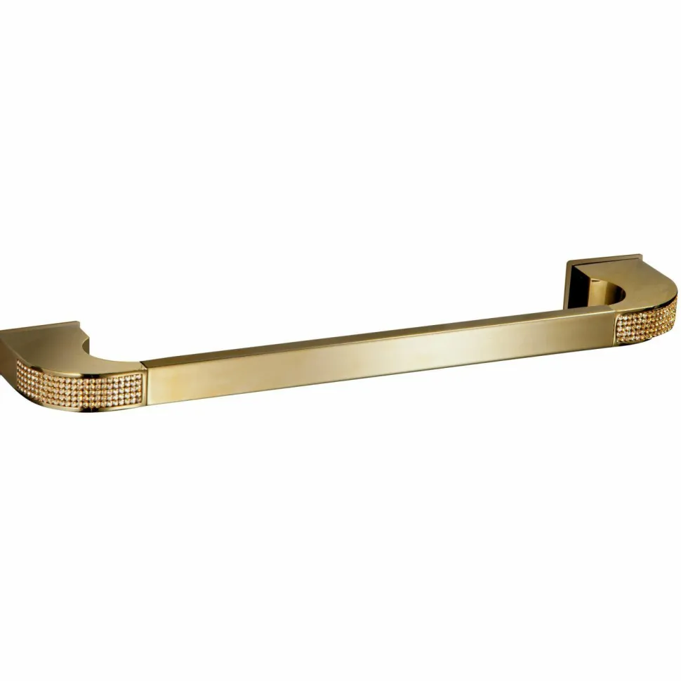 Toallero Barra 37Cm. Adh. – Oro Modelo Carmen – 6691001 – Manillons Torrent