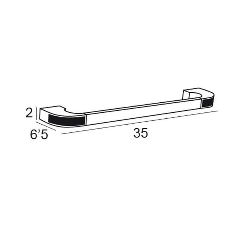 Toallero Barra Cristal 35 Cm – Carmen – Manillons Torrent