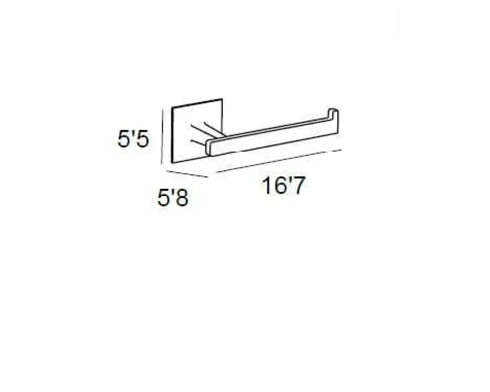Toallero Bidet – Cromo Modelo Sintor – 6412002 – Manillons Torrent