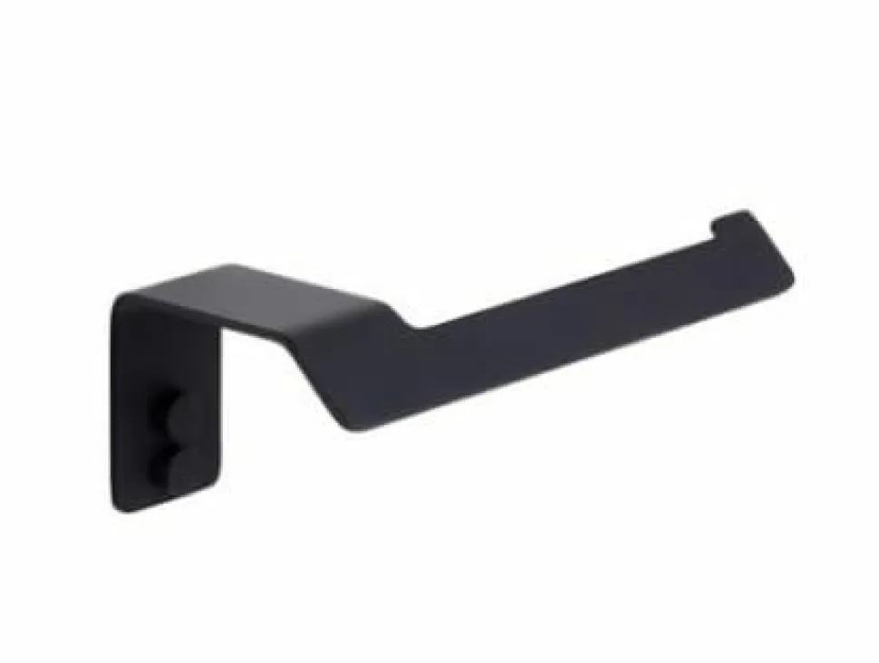 Toallero Bidet / Portarrollos Sin Tapa Acabado Negro Mate Modelo Slim – 2312/2372NM – Manillons Torrent